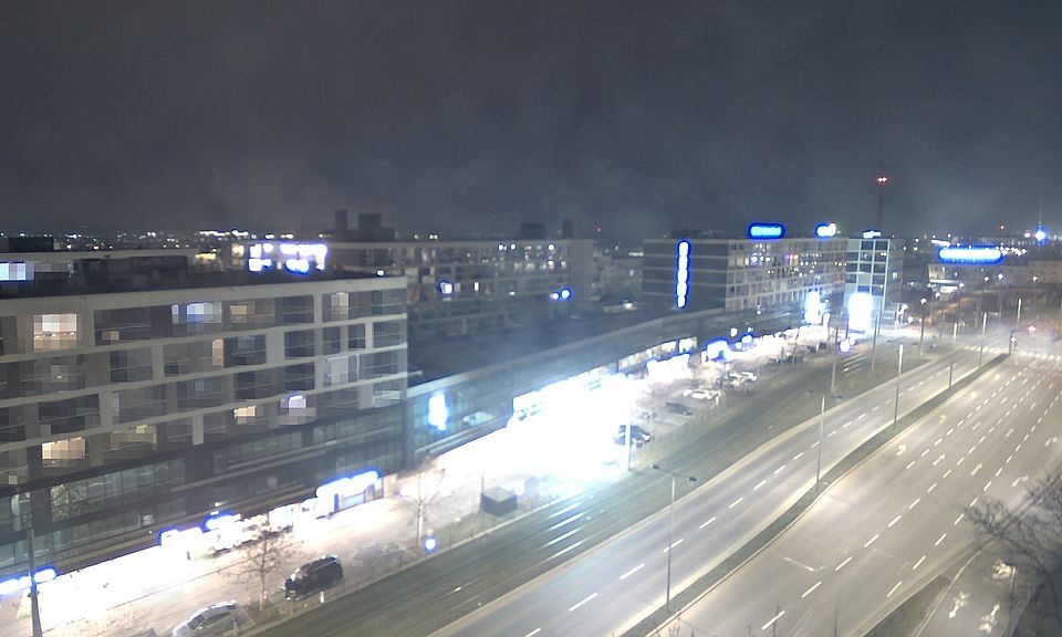 Livebild Baukamera 2 - Webcam 'Gesamtansicht Südwest' - Baustelle Stadtteil Brauquartier, Graz-Puntigam (ca. 5 Minuteninterval)